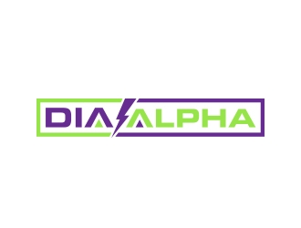 DIA Alpha logo design by MarkindDesign