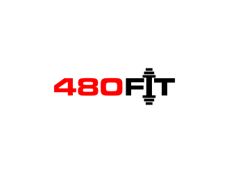 480Fit logo design by haidar