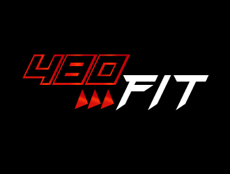 480Fit logo design by axel182