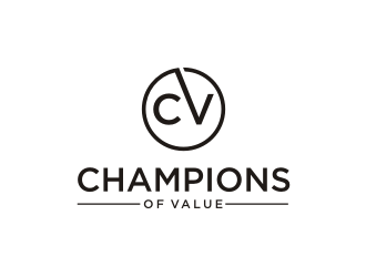 Champions of Value logo design by Franky.