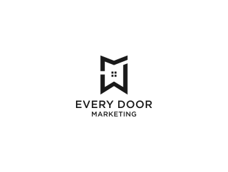 Every Door Marketing logo design by haidar