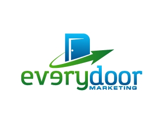 Every Door Marketing logo design by yans