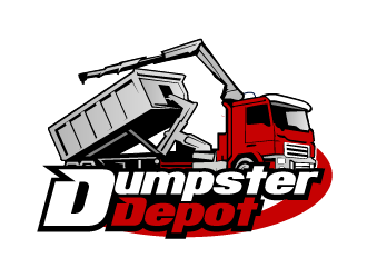 Dumpster Depot logo design by THOR_