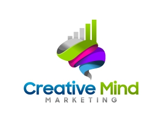 Creative Mind Marketing logo design by aRBy