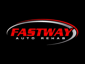 Fastway Auto Rehab logo design by labo