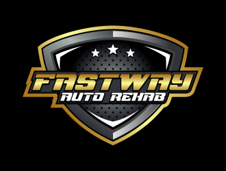 Fastway Auto Rehab logo design by Kruger