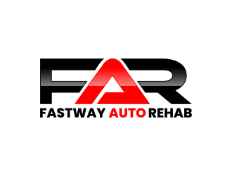 Fastway Auto Rehab logo design by pakNton