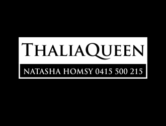 Thalia Queen logo design by AisRafa