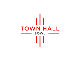 Town Hall Bowl  logo design by haidar