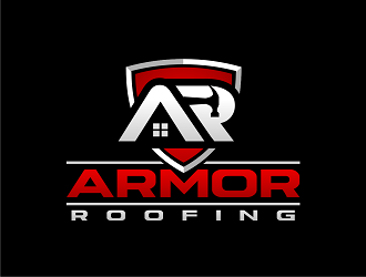Armor Roofing  logo design by haze