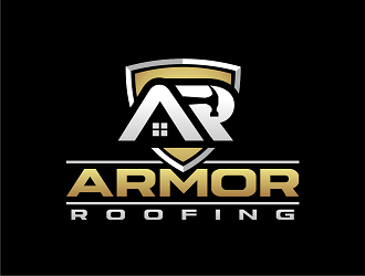 Armor Roofing  logo design by haze
