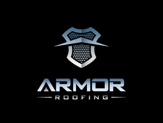 Armor Roofing  logo design by PRN123