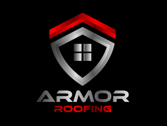 Armor Roofing  logo design by serprimero