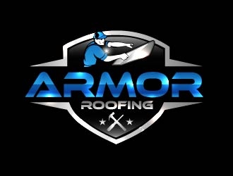 Armor Roofing  logo design by shravya