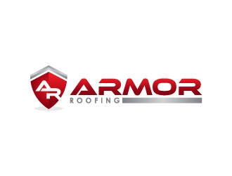 Armor Roofing  logo design by gipanuhotko