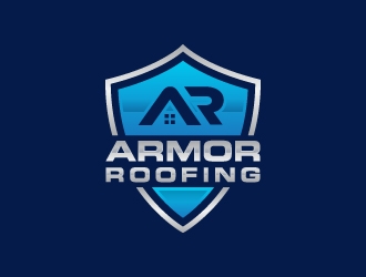 Armor Roofing  logo design by BrainStorming