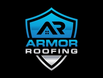 Armor Roofing  logo design by BrainStorming