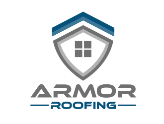 Armor Roofing  logo design by serprimero