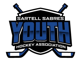 Sartell Youth Hockey Association logo design by daywalker