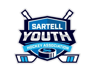 Sartell Youth Hockey Association logo design by jaize