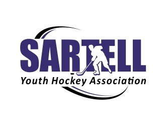 Sartell Youth Hockey Association logo design by ruki