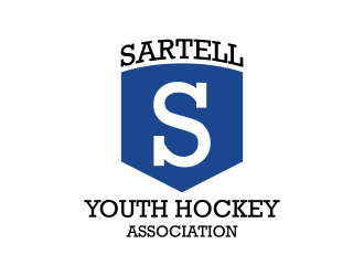 Sartell Youth Hockey Association logo design by ingepro