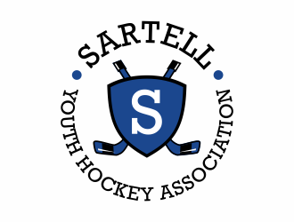 Sartell Youth Hockey Association logo design by ingepro