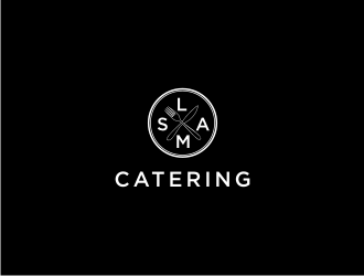 SL.AM. Catering logo design by Adundas