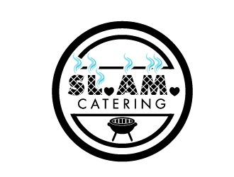 SL.AM. Catering logo design by cybil