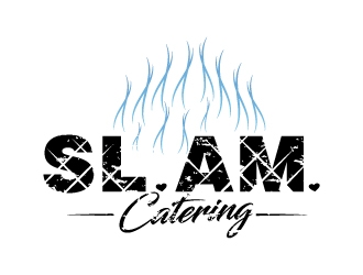 SL.AM. Catering logo design by MUSANG
