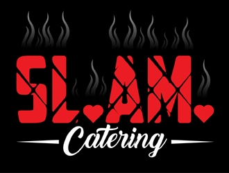SL.AM. Catering logo design by MAXR
