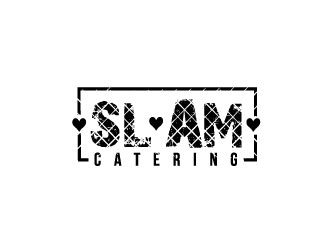 SL.AM. Catering logo design by Mad_designs