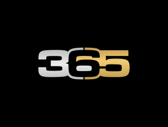 365 logo design by BlessedArt