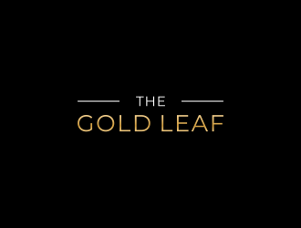 THE GOLD LEAF logo design by haidar