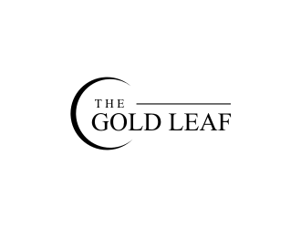 THE GOLD LEAF logo design by Barkah