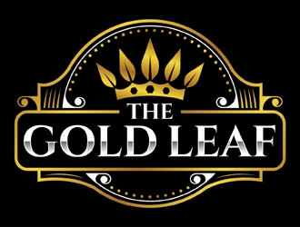THE GOLD LEAF logo design by MAXR