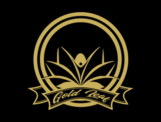 THE GOLD LEAF logo design by Mahrein
