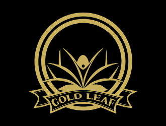 THE GOLD LEAF logo design by Mahrein