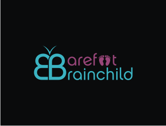Barefoot Brainchild logo design by Franky.