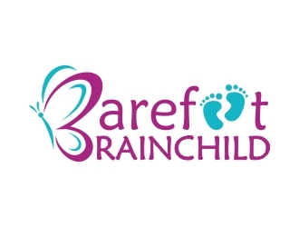 Barefoot Brainchild logo design by ruki