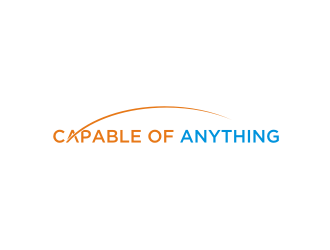 Capable of Anything  logo design by Diancox