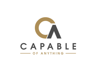 Capable of Anything  logo design by Landung
