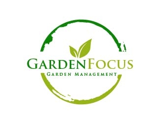 GardenFocus GardenManagement  logo design by shravya