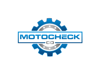 Motocheck.Co logo design by Franky.