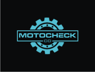 Motocheck.Co logo design by Franky.