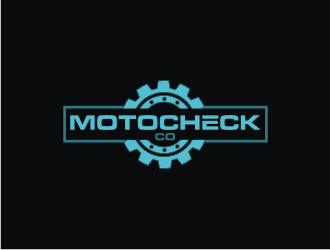 Motocheck.Co logo design by Franky.