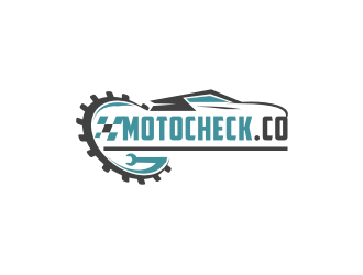 Motocheck.Co logo design by bricton