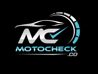 Motocheck.Co logo design by Rossee