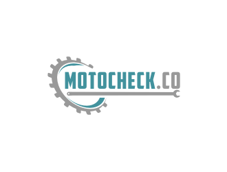 Motocheck.Co logo design by bricton