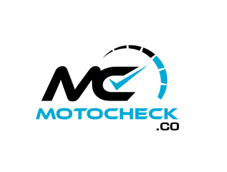 Motocheck.Co logo design by Rossee